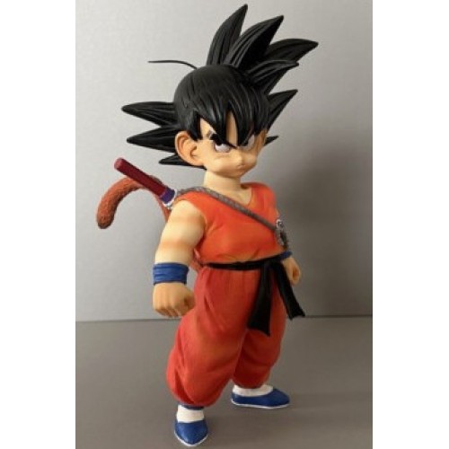 Figurina Dragon Ball Z, Child Son Goku Glance Back Angry, PVC, 21 Cm
