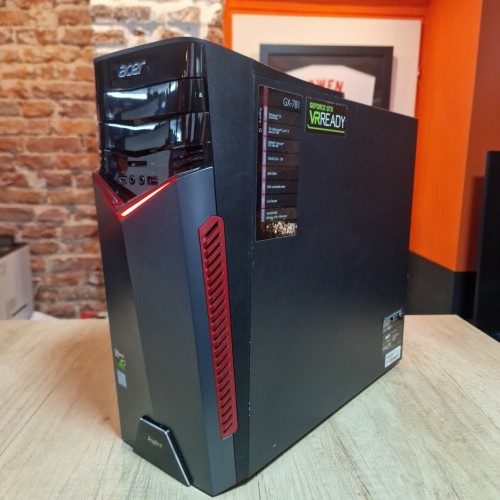 Unitate PC Gaming ACER Aspire GX-781, Intel Core i5-7400, 16 Gb RAM, SSD 256 Gb, HDD 2 Tb, nVidia GeForce GTX 1060 3 Gb
 Unitate PC Gaming ACER Aspire GX-781, Intel Core i5-7400, 16 Gb RAM, SSD 256 Gb, HDD 2 Tb, nVidia GeForce GTX 1060 3 Gb