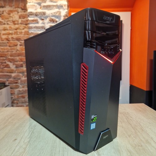 Unitate PC Gaming ASUS Aspire GX-781, Intel Core i5-7400, 16 Gb RAM, SSD 256 Gb, HDD 2 Tb, nVidia GeForce GTX 1060 3 Gb
