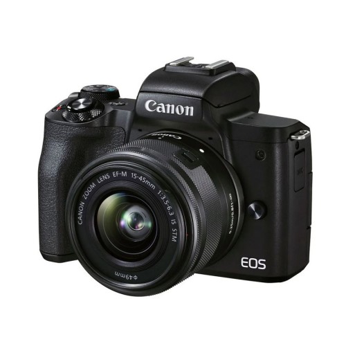 Aparat Foto Mirrorless Canon EOS M50 + Obiectiv EF-M 15-45 mm 3.5-6.3 IS STM
