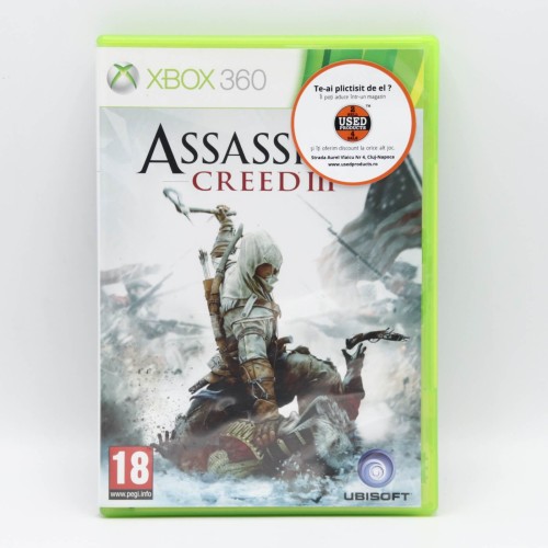 Assassin's Creed III - Joc Xbox 360
