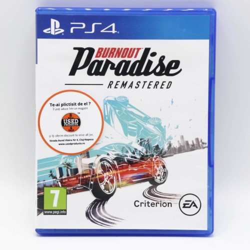Burnout Paradise Remastered - Joc PS4
