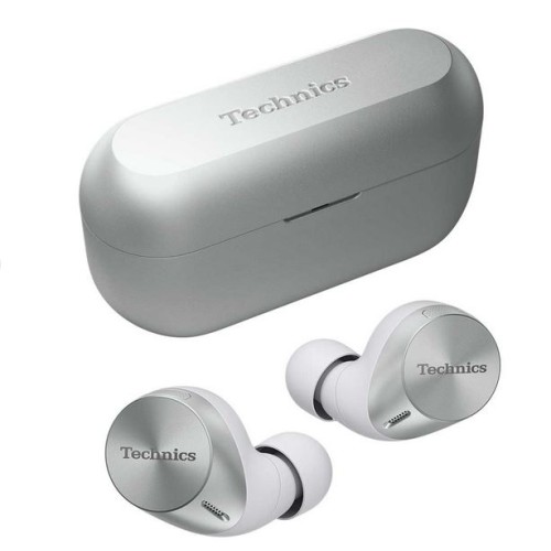 Casti Audio In Ear Technics AZ60, Wireless, Bluetooth, Alexa, Hi Res Audio, Silver

