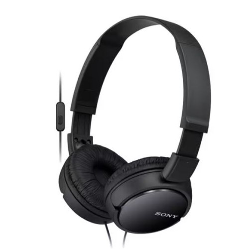 Casti SONY MDR-ZX110APB, Cu Fir, On-Ear, Microfon, negru
