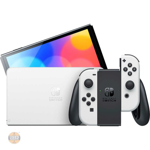 Consola Nintendo Switch OLED, 64 Gb, White
