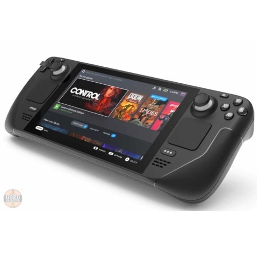 Consola Portabila Valve Steam Deck, 7 Inch, 256 Gb NVMe, 16 Gb RAM, AMD Zen 2, TrackPad, Wi-Fi, Bluetooth, Giroscop, SteamOS
