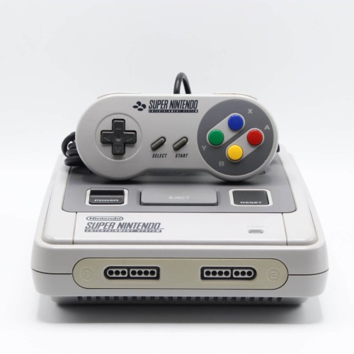 Consola Super Nintendo Entertainment System SNES + Controller
