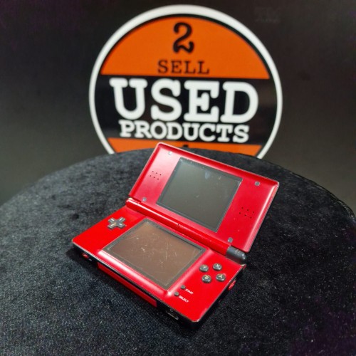 Consola portabila Nintendo DS Lite, USG-001, Pen, Custom Black-Red
