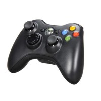 Controller Microsoft Xbox 360, Wireless, Black
