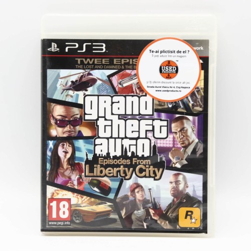 Grand Theft Auto Episodes from Liberty City - Joc PS3