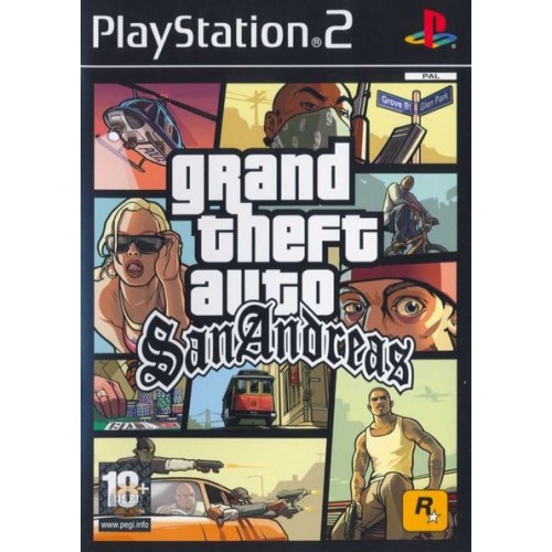 Grand Theft Auto San Andreas - Joc PS2

