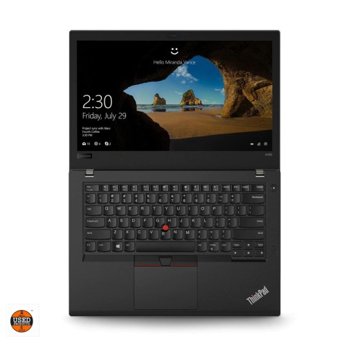 Laptop Lenovo ThinkPad A485, AMD Ryzen 5 PRO Mobile 2500U, 8 Gb RAM DDR4, AMD Radeon Vega 8 2 Gb, SSD 240 Gb
