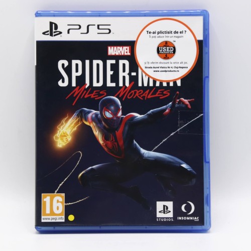 Marvel Spider-Man Miles Morales - Joc PS5
