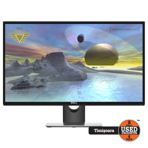 Monitor Gaming LED IPS Dell 27", Wide, FHD, HDMI, FreeSync , SE2717H, 75 Hz, Negru
