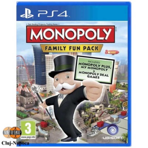 Monopoly Family Fun Pack - Joc PS4
