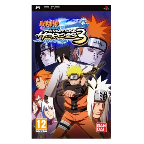 Naruto Shippuden Ultimate Ninja Heroes 3 - Joc PSP

