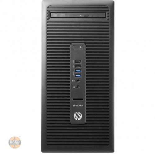 Sistem Desktop HP EliteDesk 705 G3 SFF, AMD A8-9600, 16 Gb RAM, 480 Gb SSD