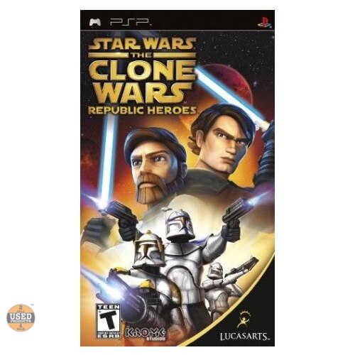 Star Wars The Clone Wars Republic Heroes - Joc PSP
