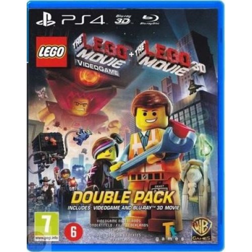 The Lego Movie Videogame + Blu-Ray 3D Movie Double Pack - Joc PS4
