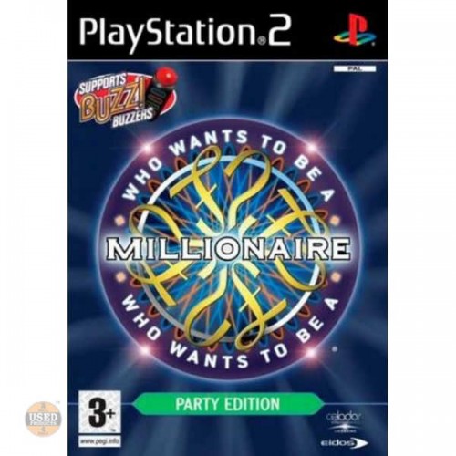 Who Wants To Be A Millionaire Party Edition - Joc PS2 Who Wants To Be A Millionaire Party Edition - Joc PS2