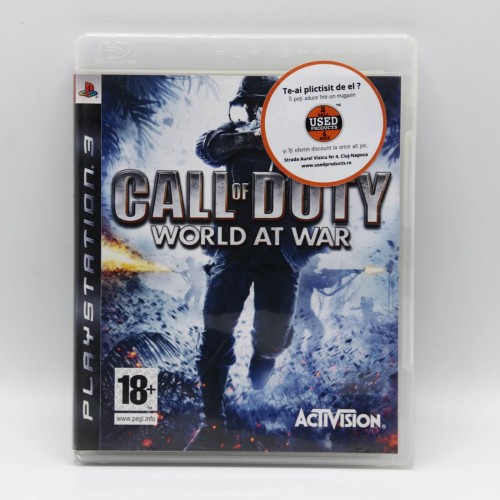 Call Of Duty World At War - Joc PS3
