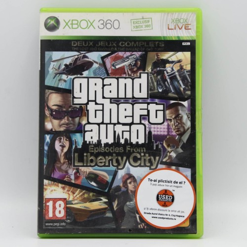 Grand Theft Auto IV Episodes From Liberty City - Joc Xbox 360
