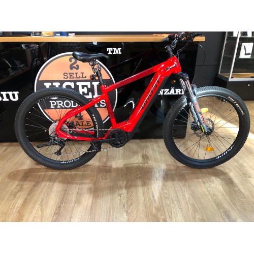 Bicicleta Electrica Ghost E-Teru Universal red / black 27.5 2021, Furca SR Suntour XCM34 Boost NL0 DS 120 mm, Pipa Ground Fiftyone 31.8, Frane Tektro HD-M275 180 mm Disc, Sa Selle SMP Trk, Yamaha Display A, Baterie Simplo 630 Wh
