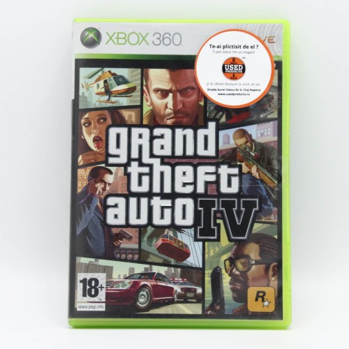 Grand Theft Auto IV - Joc Xbox 360