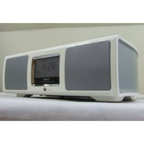 Sistem audio Hi-Fi Teac SR-L200i, Radio FM, AUX, Dock iPod, fara telecomanda, Alb
