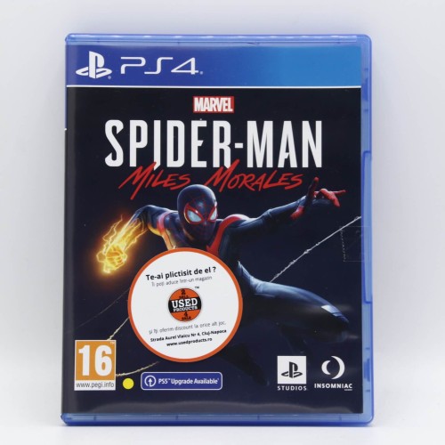 Marvel Spider-Man Miles Morales - Joc PS4