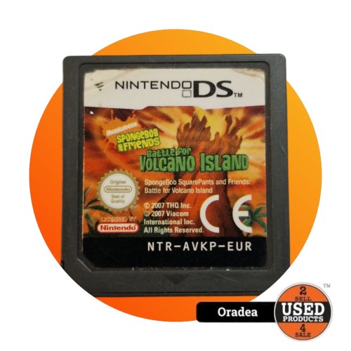 Niktoons: Battle for Volcano Island - Joc Nintendo DS - FARA CARCASA