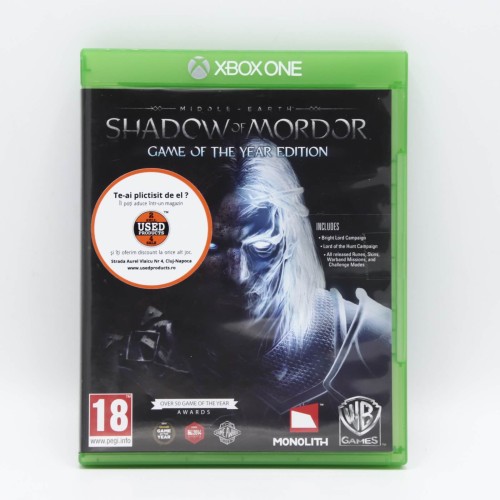 Shadow Of Mordor - Middle Earth - Joc Xbox ONE
