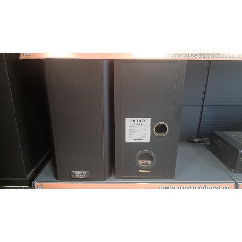 Set Boxe Quadral Tribun MK IV, 80-120W, 4 Ohm, 35-25.000 Hz, Negru
 Set Boxe Quadral Tribun MK IV, 80-120W, 4 Ohm, 35-25.000 Hz, Negru