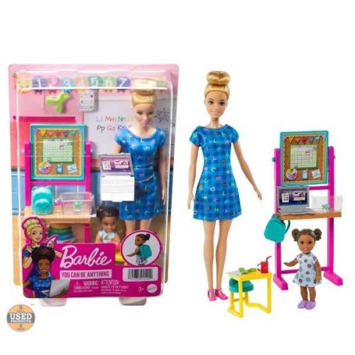 Set papusa Barbie, You can be Anything, Profesoara