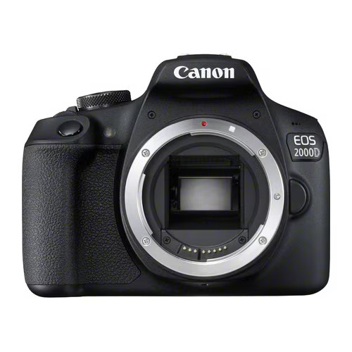 Aparat Foto DSLR Canon EOS 2000D, 24.1 Mp, USB, Wi-Fi, GPS, NFC, Mini HDMI, Negru
