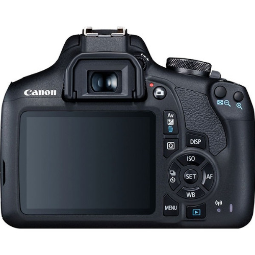 Aparat Foto DSLR Canon EOS 2000D, 24.1 Mp, USB, Wi-Fi, GPS, NFC, Mini HDMI, Negru