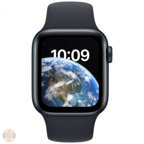 Apple Watch SE (2nd Gen) 40mm, Midnight Aluminium Case, Midnight Sport Band, A2722