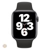 Apple Watch SE 44mm, Space Gray Aluminium Case, Black Sport Band, GPS, A2352