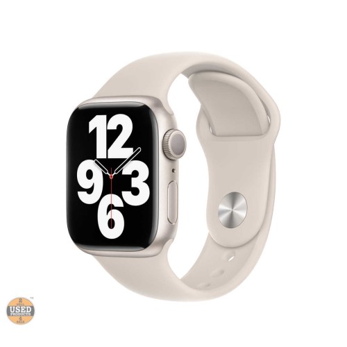  Apple Watch Series 7, 41mm , Starlight Aluminium Case, GPS, A2473