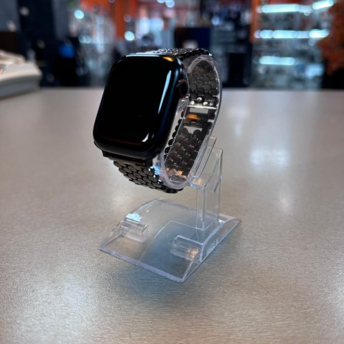 Apple Watch Series 7, 45mm Cellular, Midnight Aluminium Case, Bratara compatibila, GPS, A2478