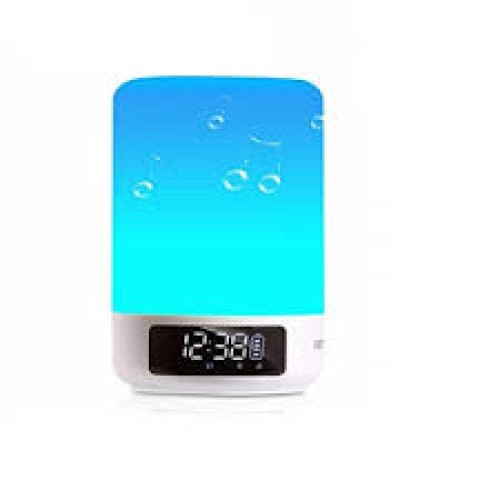 Boxa Portabila Keynice D-58, LED, Bluetooth 4.0, Acumulator 2000 mAh, 5W, Alb
