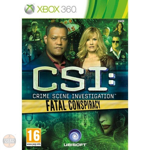 CSI Crime Scene Investigation Fatal Conspiracy - Joc Xbox 360 CSI Crime Scene Investigation Fatal Conspiracy - Joc Xbox 360