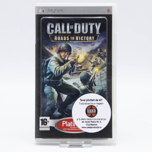Call of Duty Roads to Victory - Joc PSP