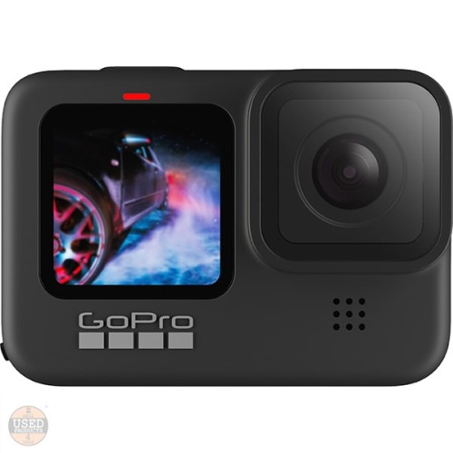 Camera video sport GoPro HERO9 Black, 20 Mp, 5K, Wi-Fi, GPS, 158g, Negru