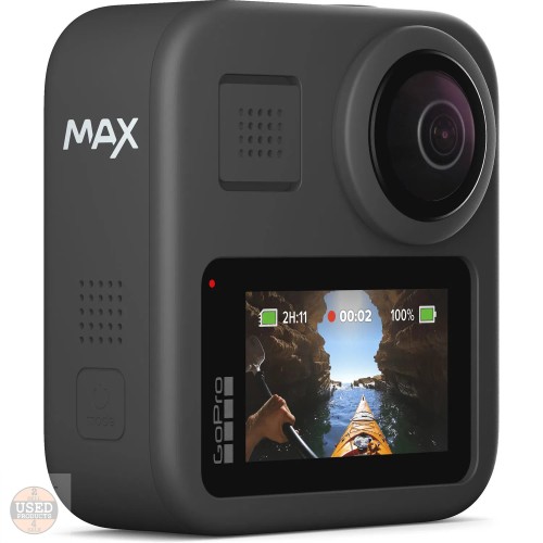 Camera video sport GoPro MAX 360, 5.6K, 16.6 Mp, Slo-Mo, TimeWarp, Streaming 1080p