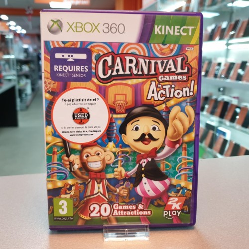 Carnival Games in Action - Joc Xbox 360 Carnival Games in Action - Joc Xbox 360
