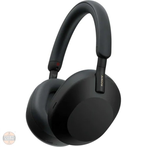 Casti audio Over-Ear Sony WH-1000XM5, Bluetooth, Microfon, Noise Canceling, Amazon Alexa, Ok Google, Black