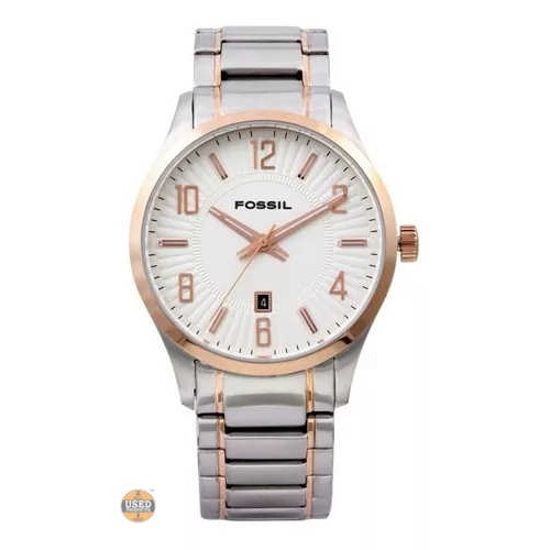 Ceas barbatesc Fossil FS4409, 44mm, Quart, 5ATM, Otel inoxidabil, Analog