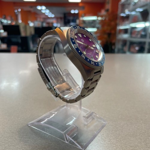 Ceas barbatesc Signum Cuda Titanium GMT Full Lume Collection, 42mm, Automatic, Titanium, 20ATM, Analog Ceas barbatesc Signum Cuda Titanium GMT Full Lume Collection, 42mm, Automatic, Titanium, 20ATM, Analog
