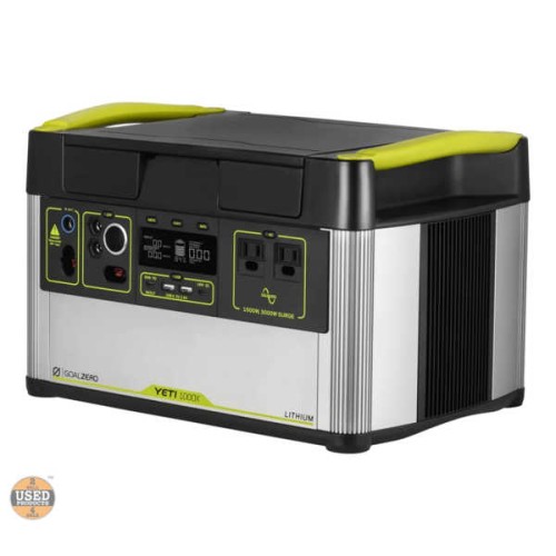 Generator electric portabil Goal Zero Yeti 1000X, 983Wh, Acumulator Lithium, Display, Iesiri AC/12V/60W USB-C PD/USB-A, Incarcare de la Panouri solare/Priza/12V Generator electric portabil Goal Zero Yeti 1000X, 983Wh, Acumulator Lithium, Display, Iesiri AC/12V/60W USB-C PD/USB-A, Incarcare de la Panouri solare/Priza/12V